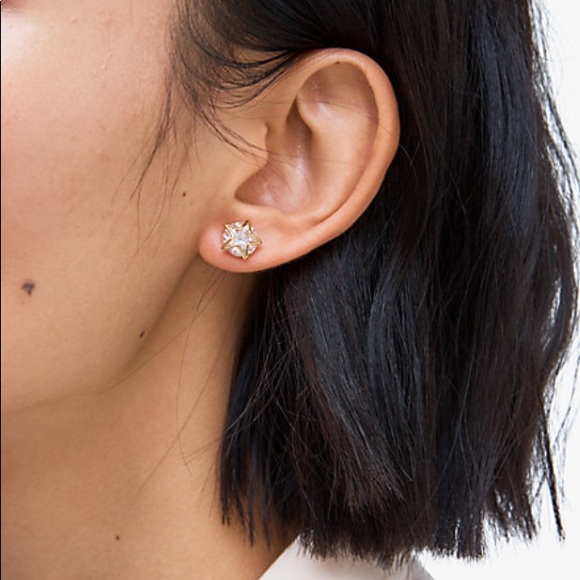 Kate spade something sparkly boxed star studs - Picture 2 of 7